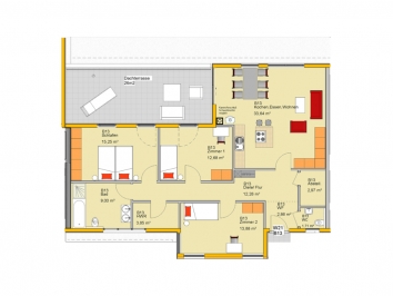 4-Zimmer Wohnung B13 - Penthaus