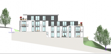 Haus A - Ansicht Süden