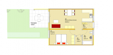 Grundriss Wohnung A5