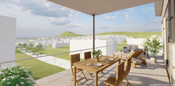 Neubauprojekt S42 - Visualisierung Aussicht