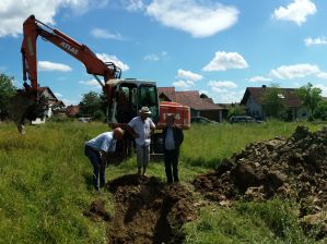 Entnahme von Bodenproben - Herbst 2016 