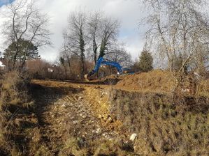 Baustellenvorbereitung - 18.01.2019