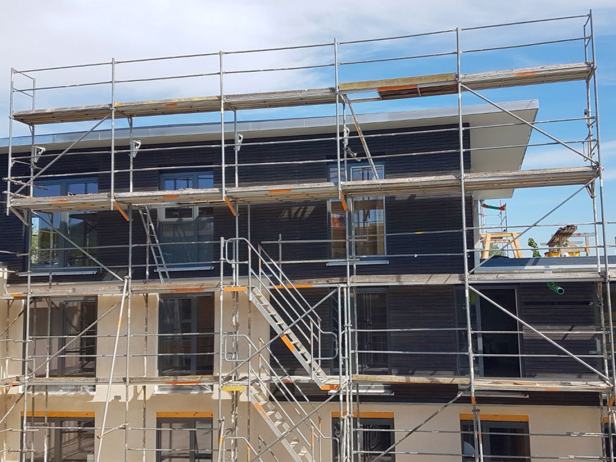 Holzschalung Haus A - 11.11.2019