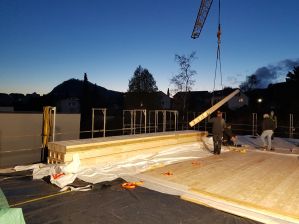 Aufrichten Haus B - 12.12.2019