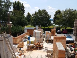 Mauern im Erdgeschoss - 07.07.2018 Mauern im Erdgeschoss - 07.07.2018