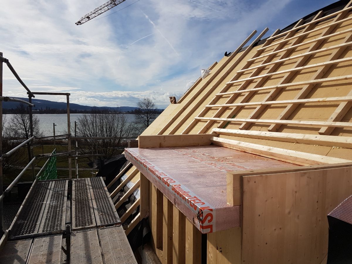 Dachstuhl Haus A - 01.08.2018 Dachstuhl Haus A - 01.08.2018