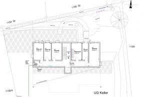 Grundriss Unterngeschoss