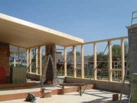 Bauphase Kindergarten in der Gemeinde Lemmingen