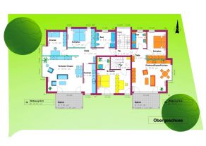 Grundriss Obergeschoss